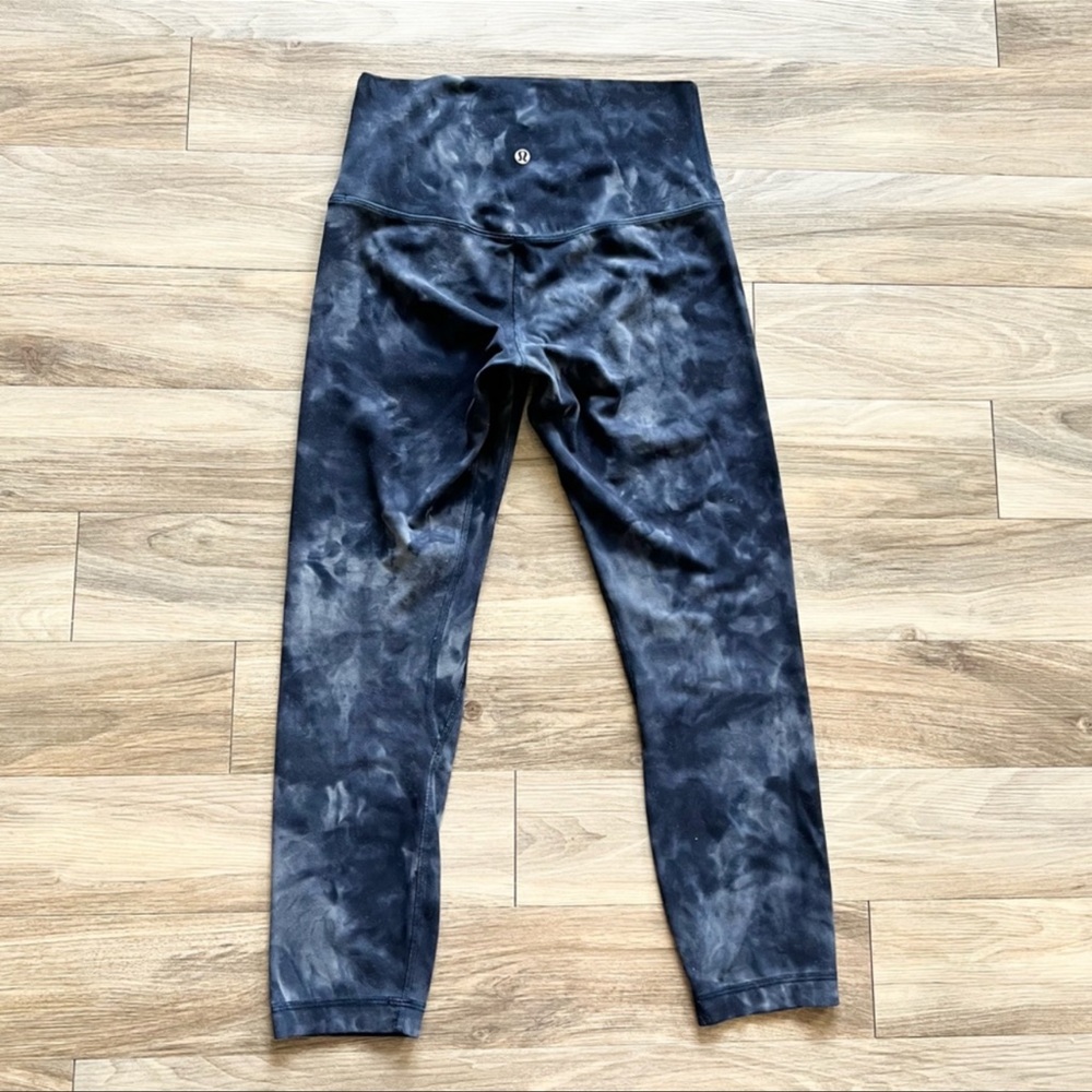 Lululemon Diamond Dye Align Leggings Tights Size 6 23” Inseam Crop